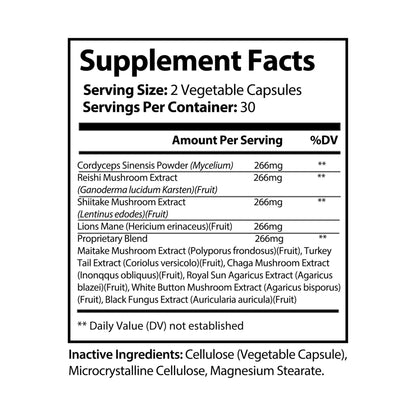 Mushroom Blend Supplement