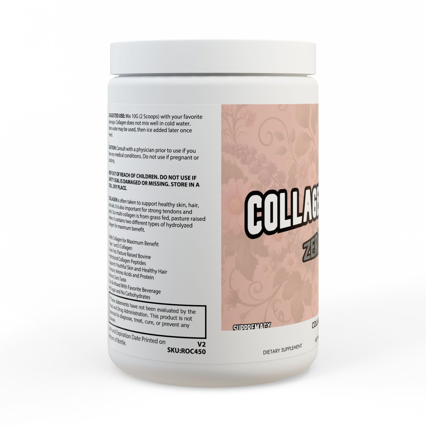 Collagen Peptides Type I & III Supplement